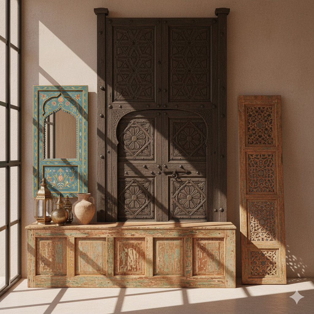 The Grandeur of the Doors: Architectural Narratives of the Moroccan Medina