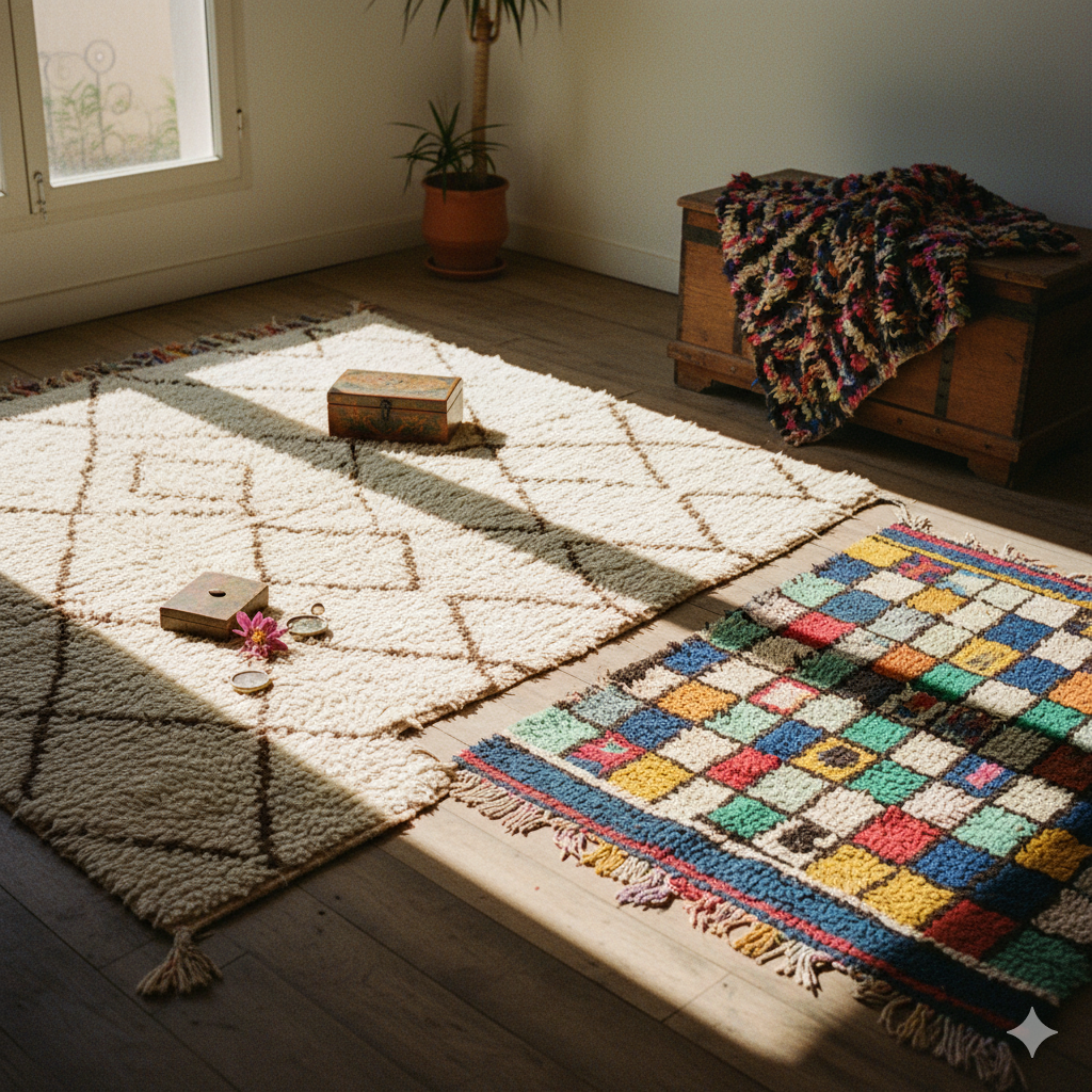 The Soul of the Atlas: Decoding the Symbols of Berber Rugs