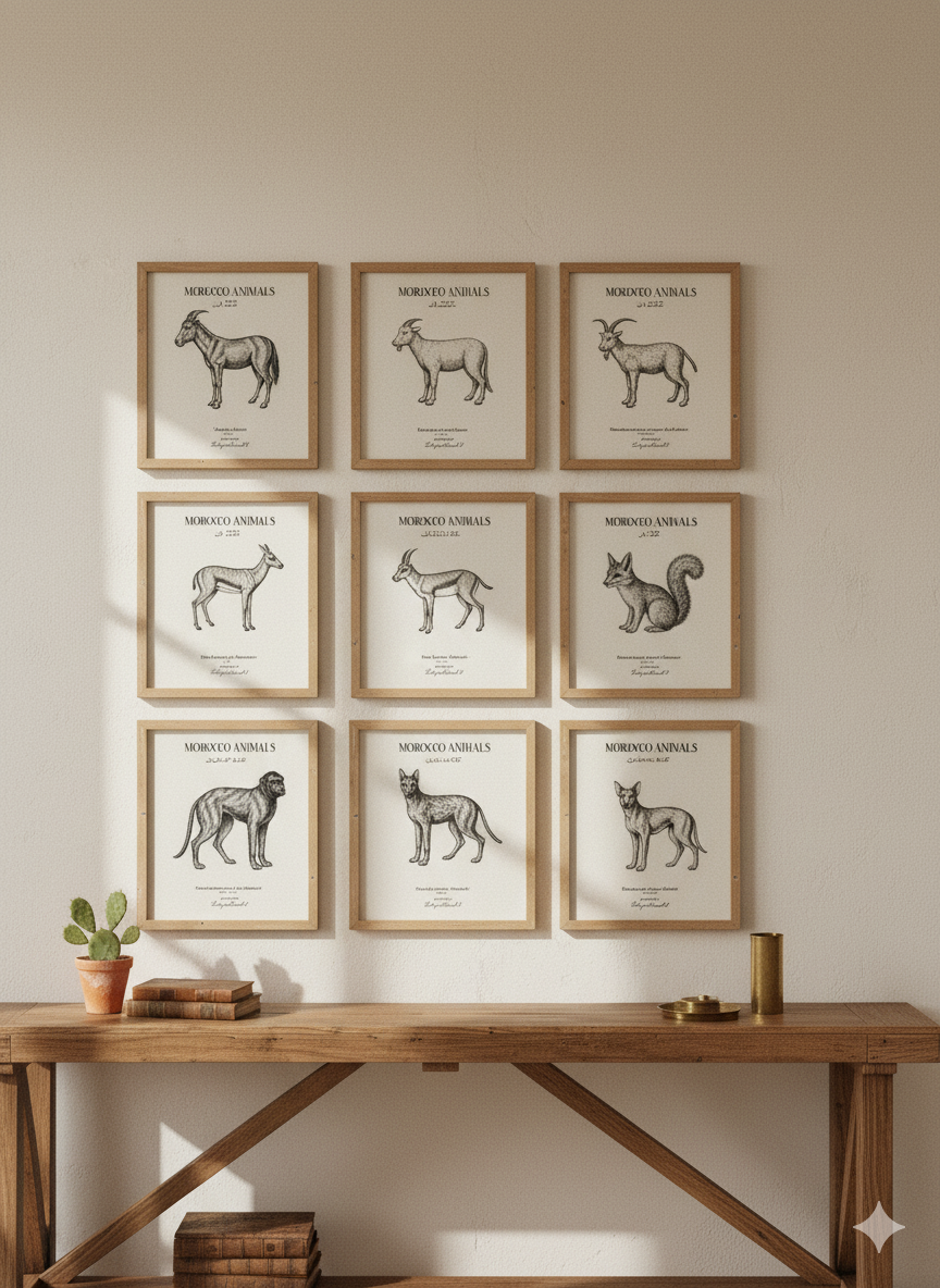 DROMEDARY zoological board